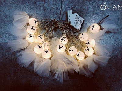 Dây đèn Led trang trí Halloween con ma váy xòe HLW-DDL-01